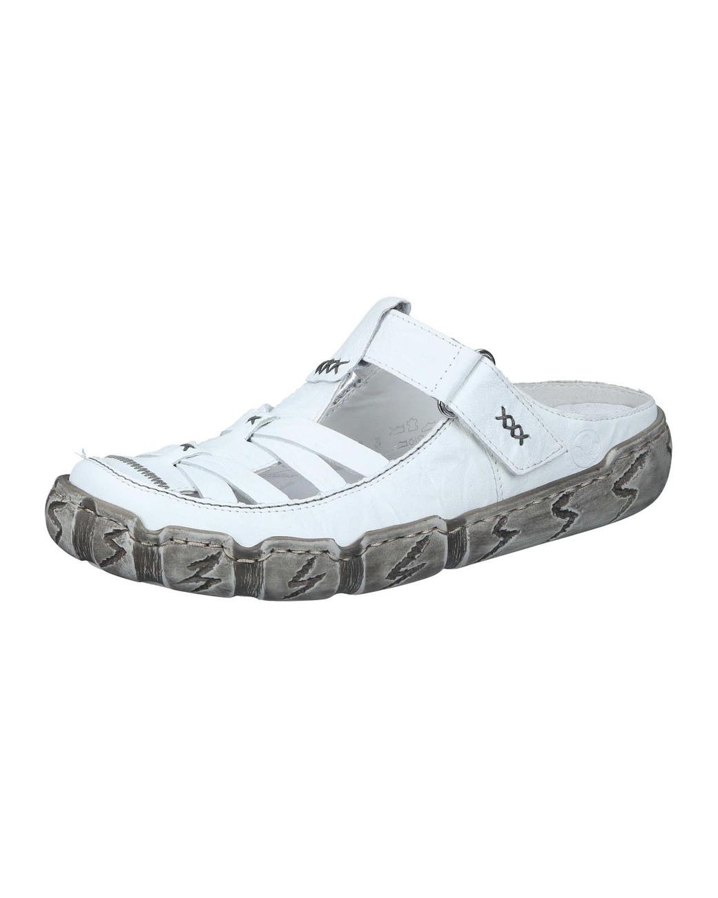 Rieker White Clogs Basic