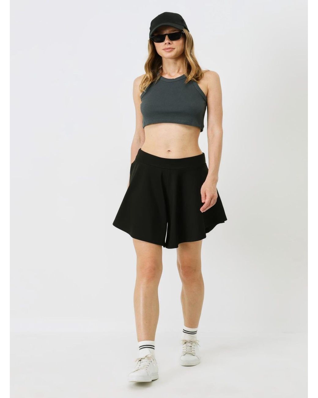C&City Black Shorts