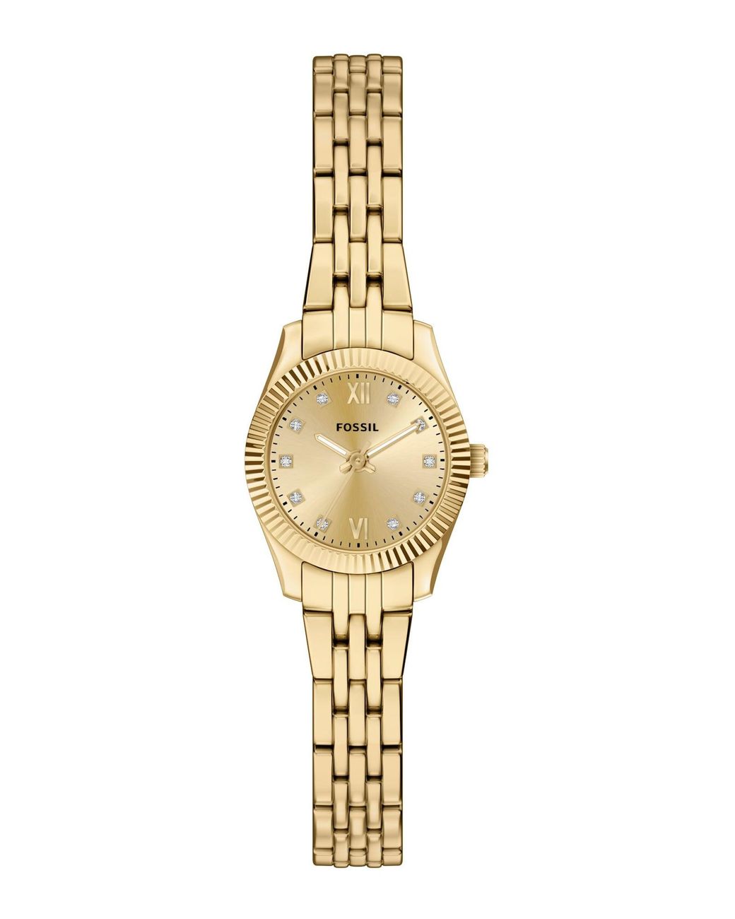 Fossil Metallic Uhr Scarlette