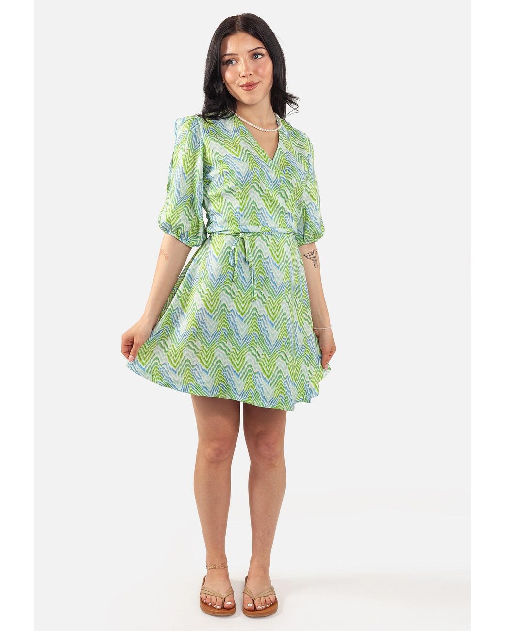 FRESHLIONS Green Kleid Sunny