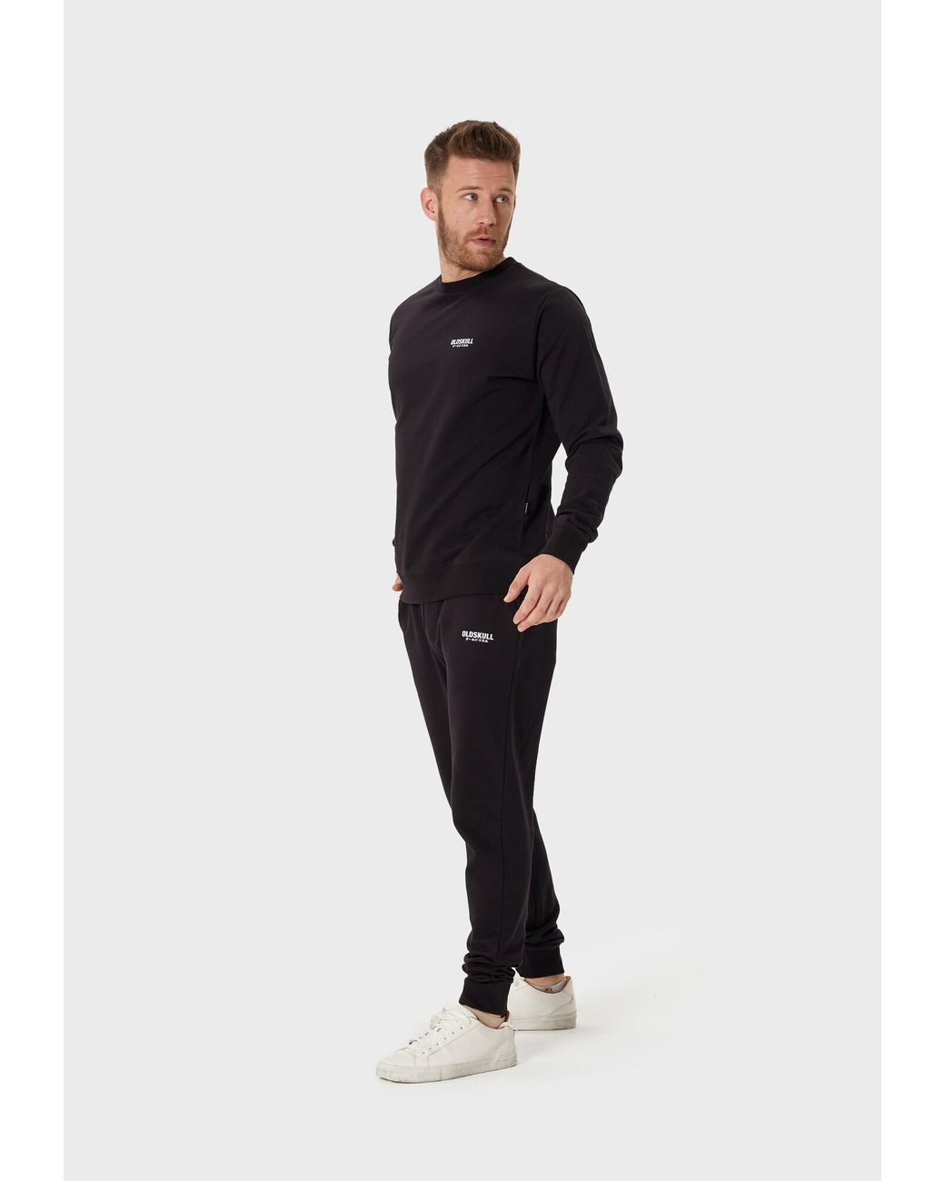 Oldskull Sweatshirt Basic Osk in Blue für Herren