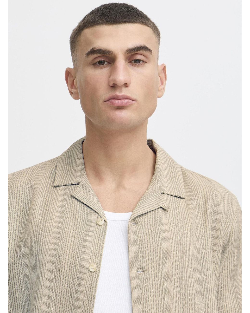 Solid Hemd Sdpaick in White für Herren