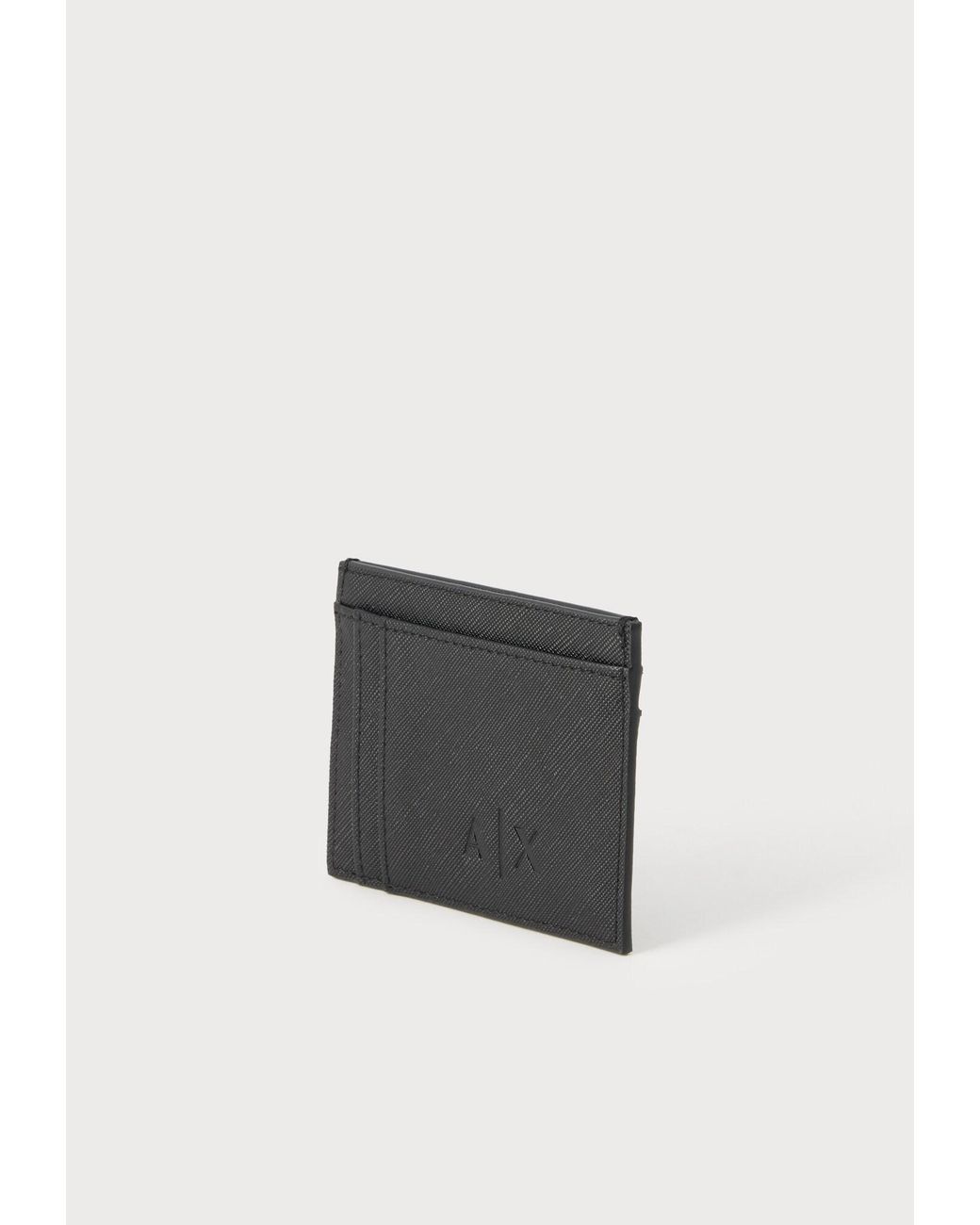 ARMANI EXCHANGE Kartenetui in Black für Herren