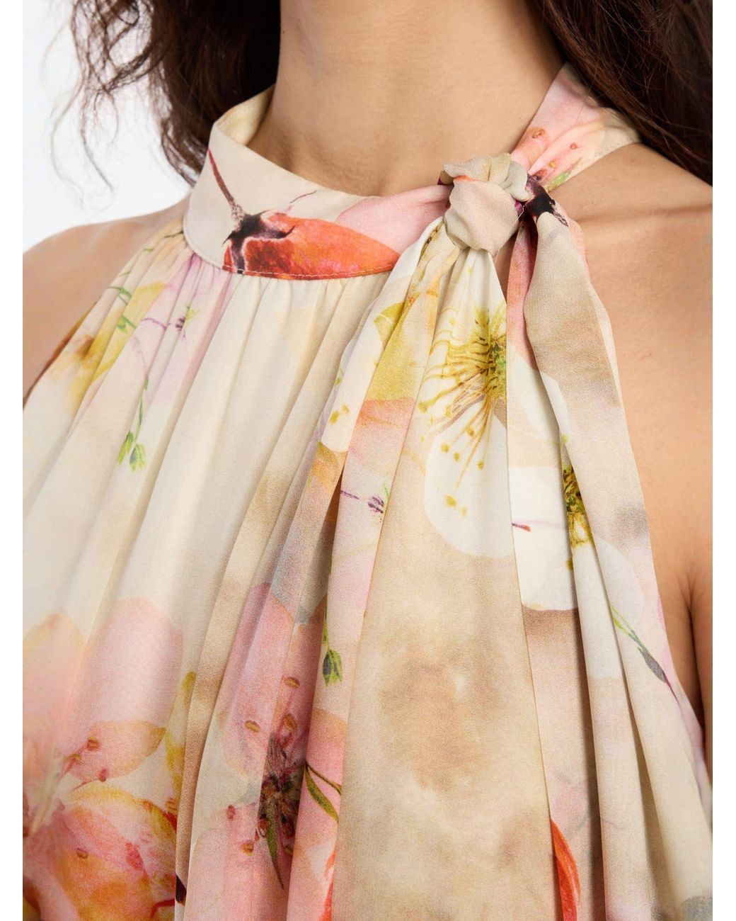 Ana Alcazar White Kleid Deiza