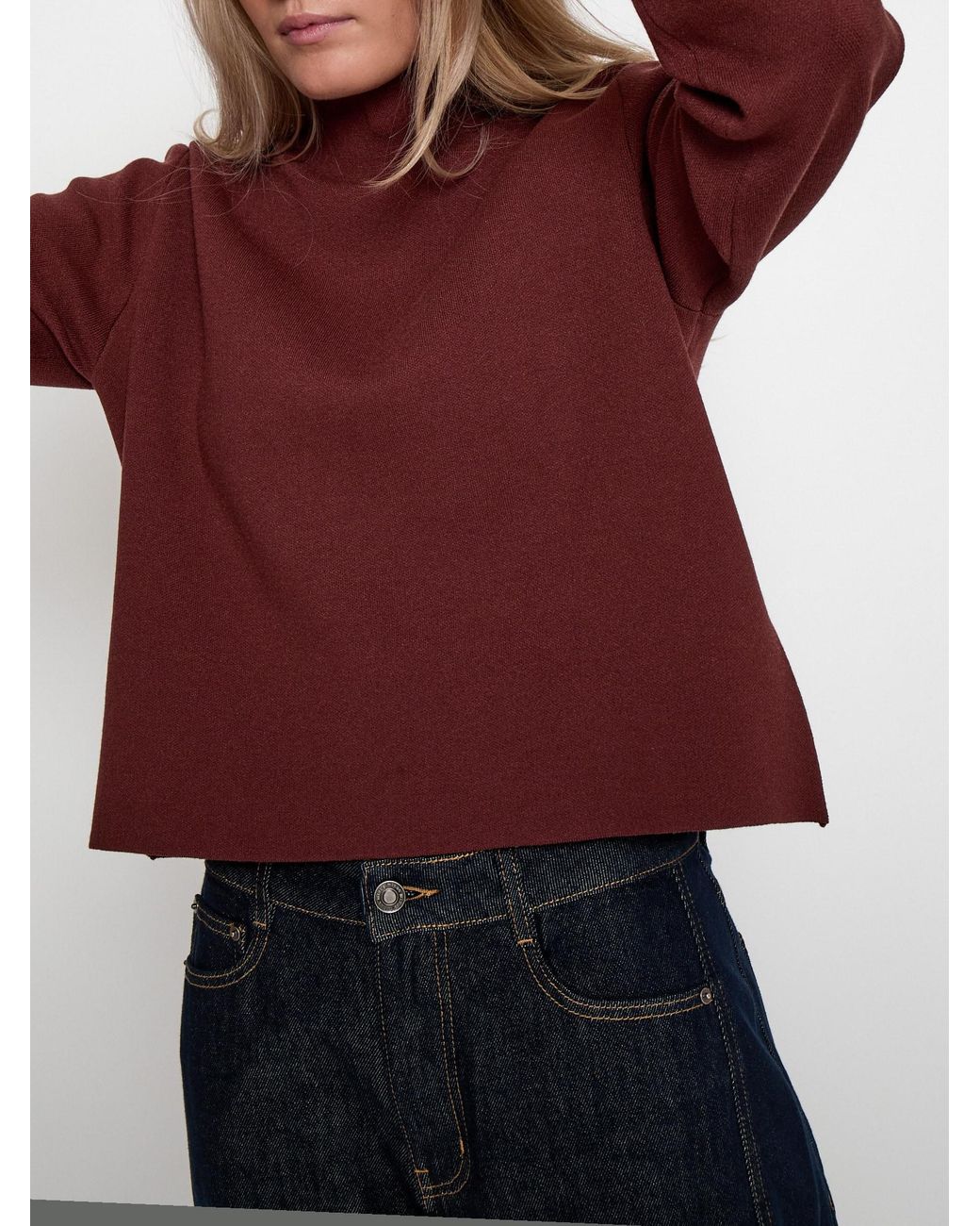 Minus Purple Pullover Lupi