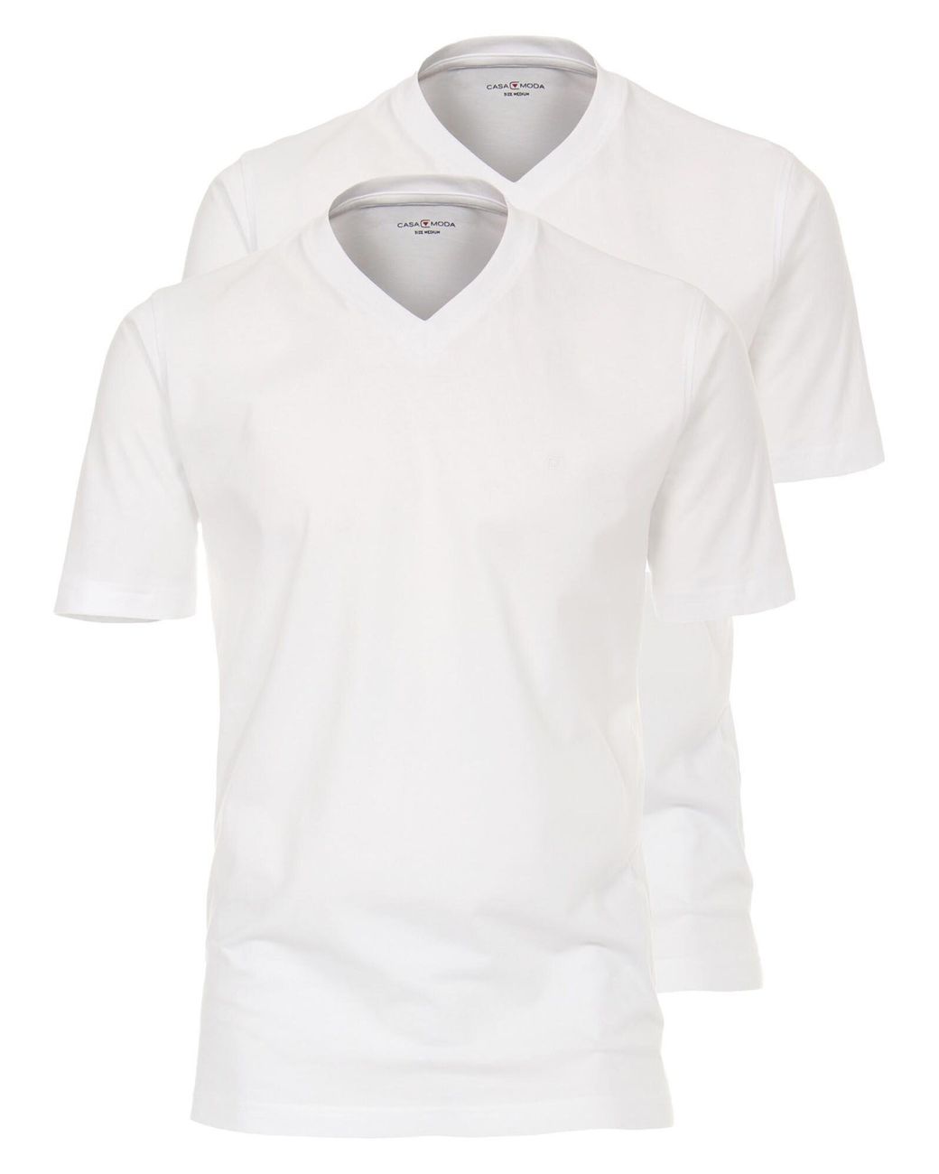 CASA MODA Shirt Basic in White für Herren