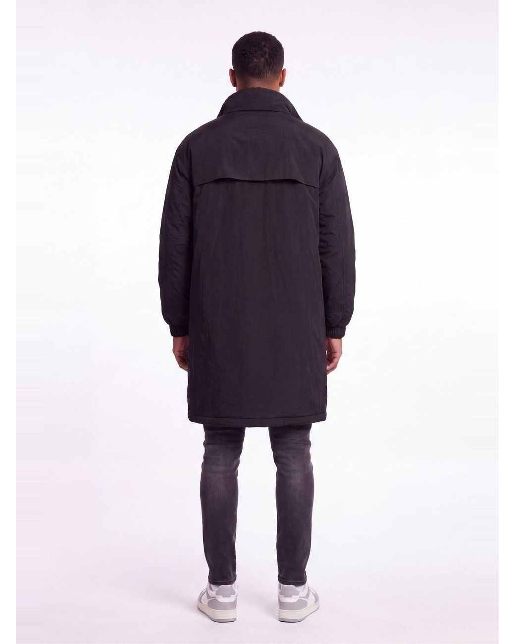 Solid Wintermantel Sdmaiti in Black für Herren