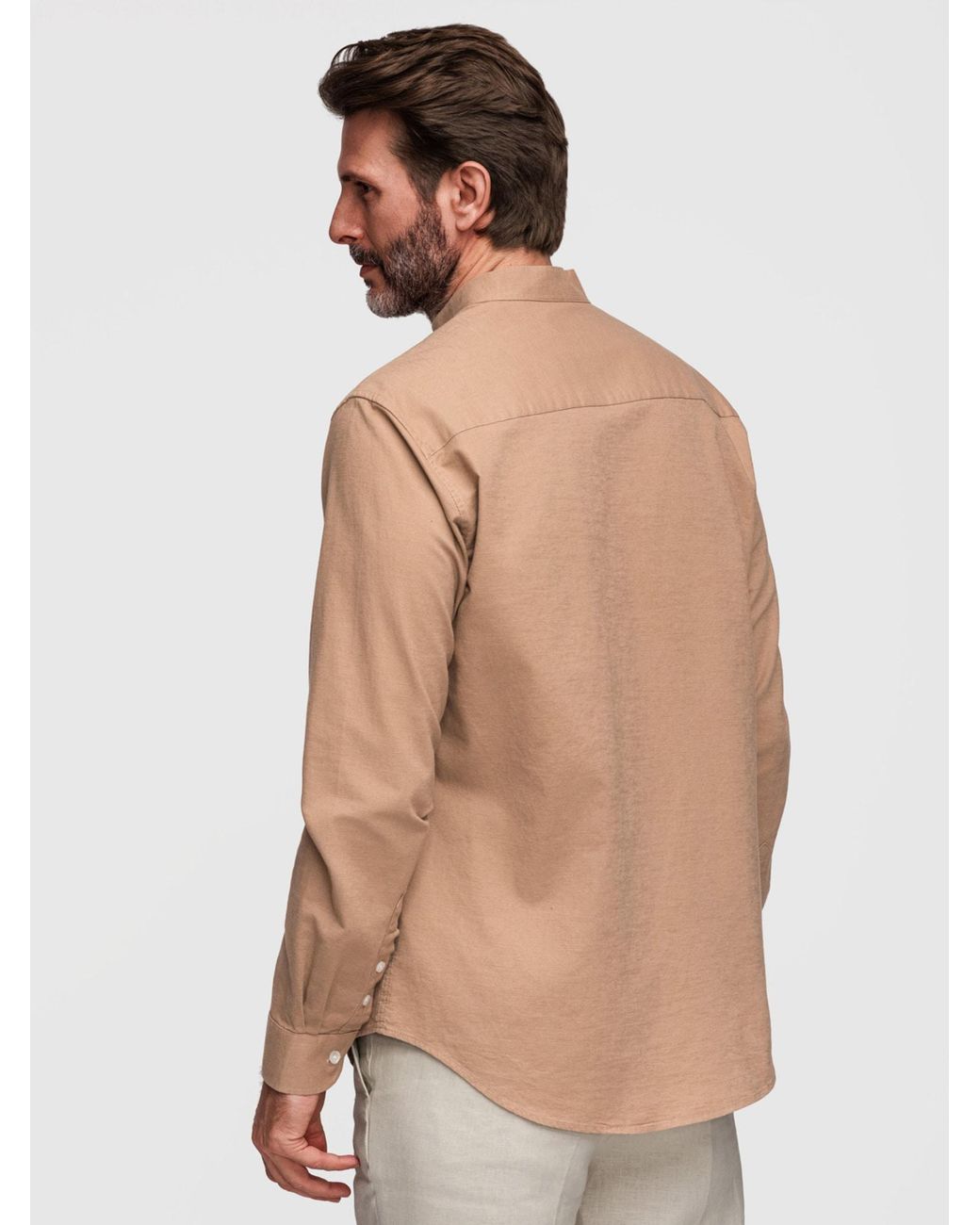 Ombre Hemd in Natural für Herren