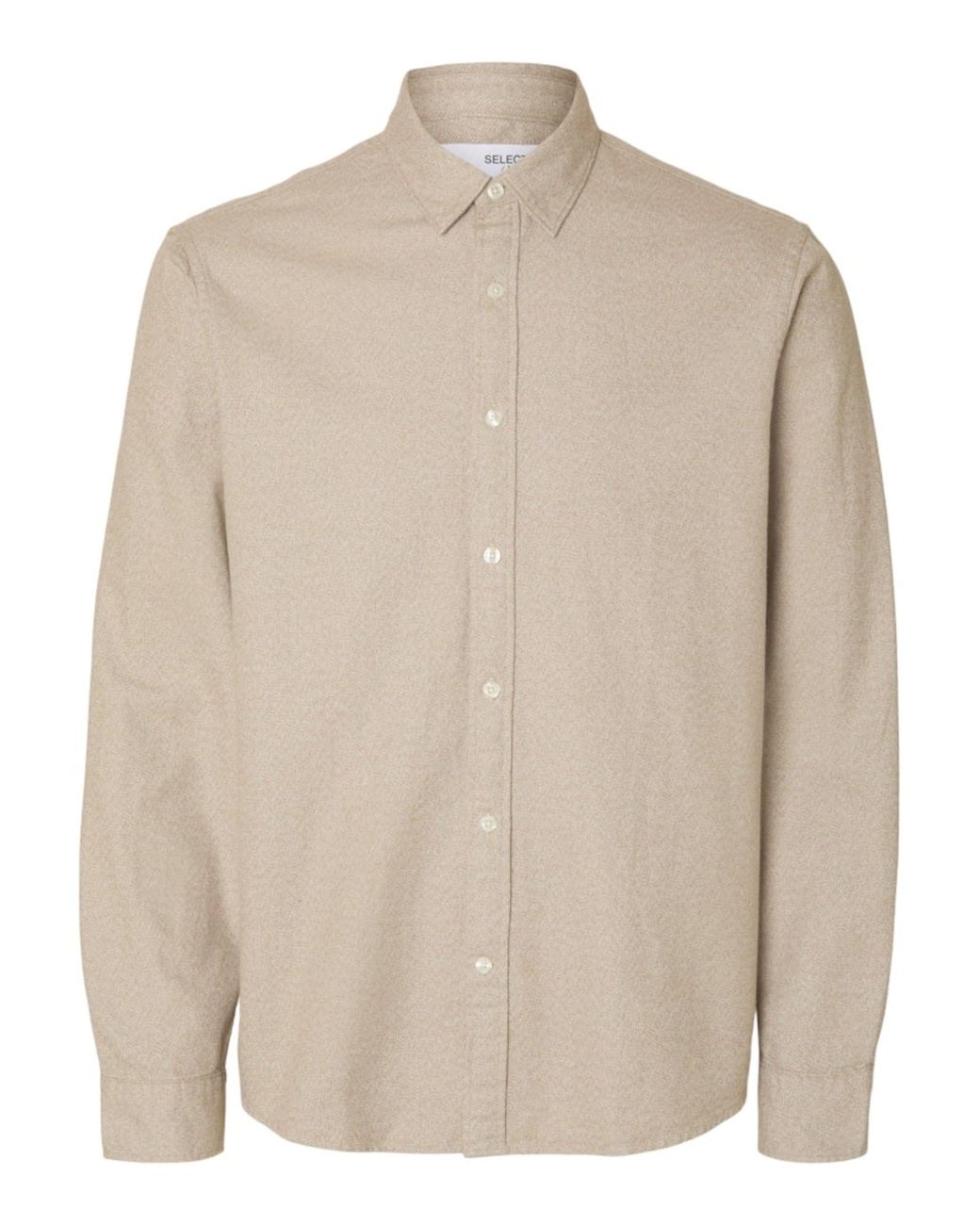 SELECTED Hemd Slhnoah in Natural für Herren