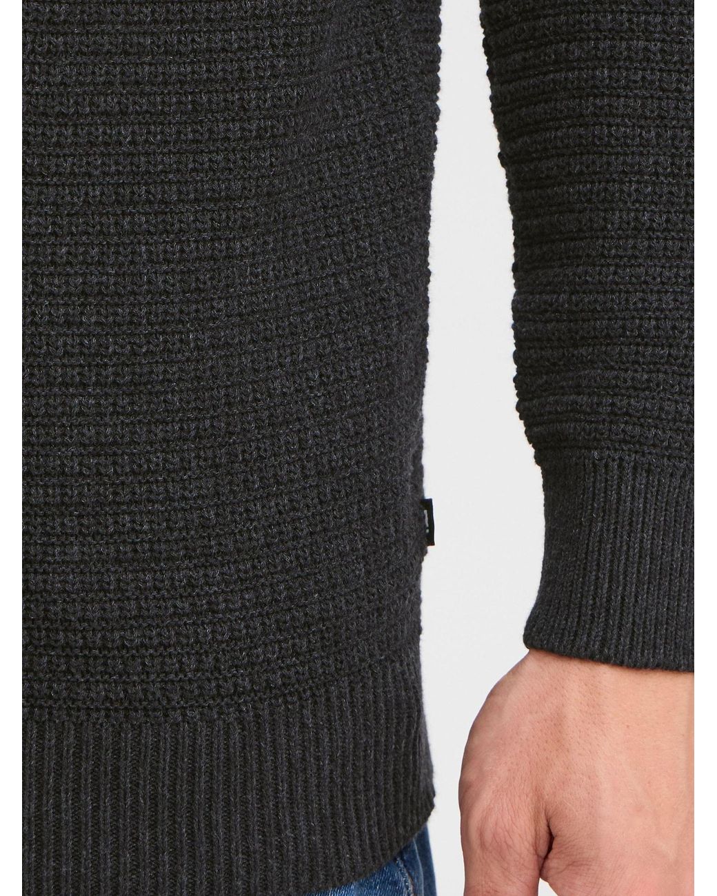 Solid Strickjacke Sdrecon in Black für Herren