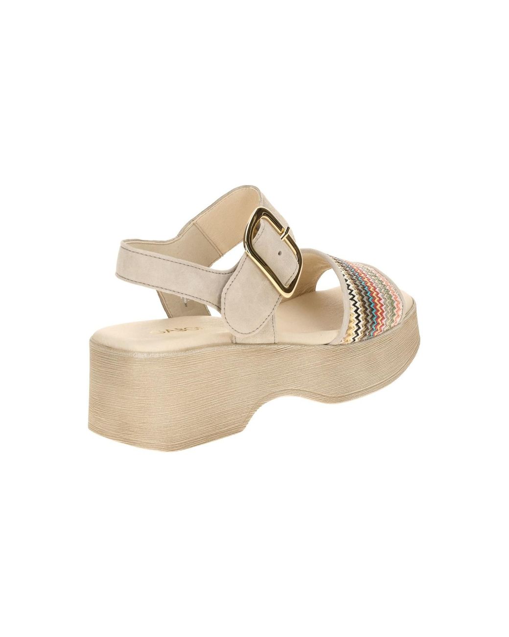 Gabor Natural Sandale Fashion Plateau Sandalette Multi 84.526.40