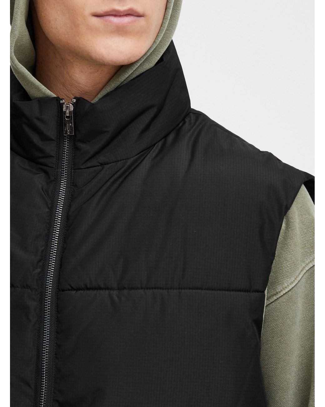 Solid Weste Leo in Black für Herren