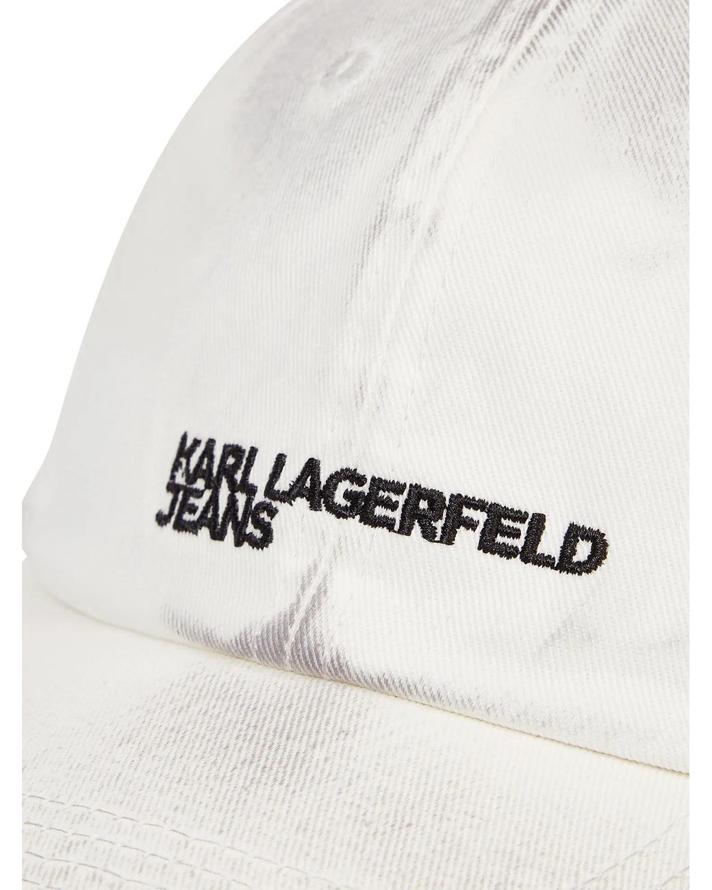 Karl Lagerfeld White Cap