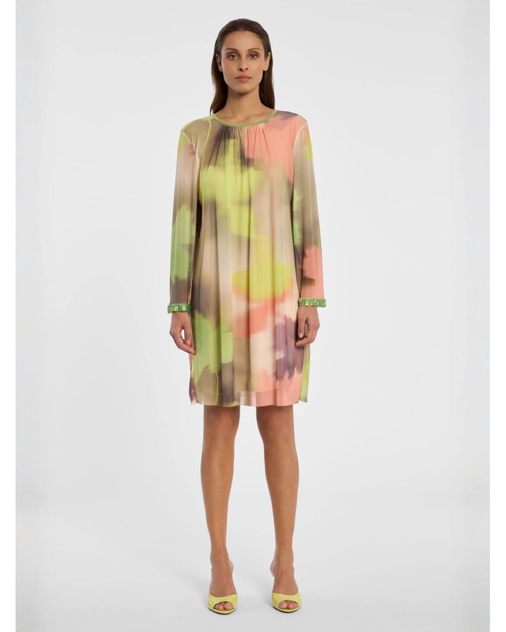 Ana Alcazar Yellow Kleid Denai