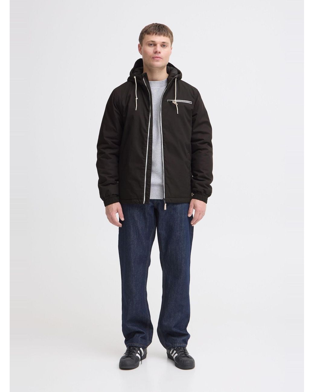Solid Outdoorjacke Sdtilak in Black für Herren