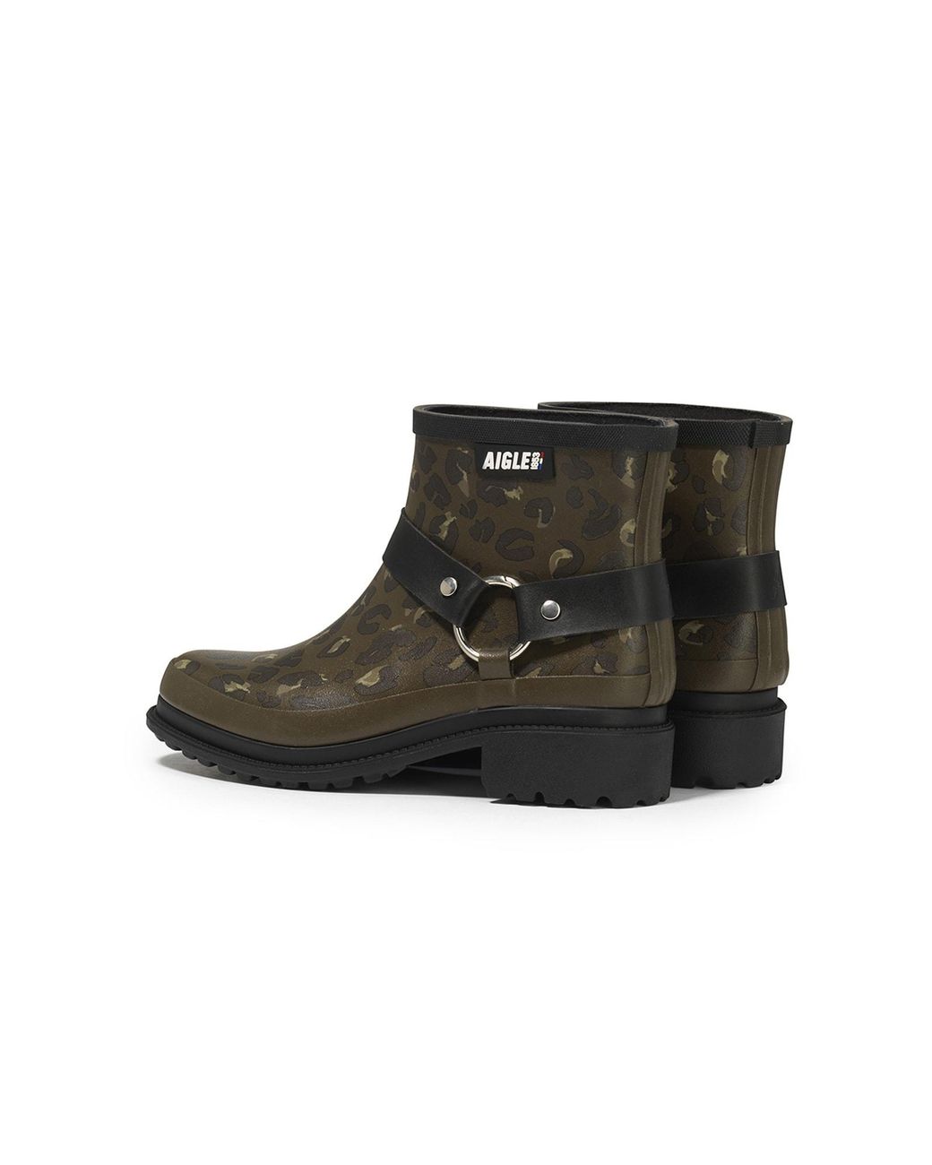 Aigle Black Gummistiefel Macadames
