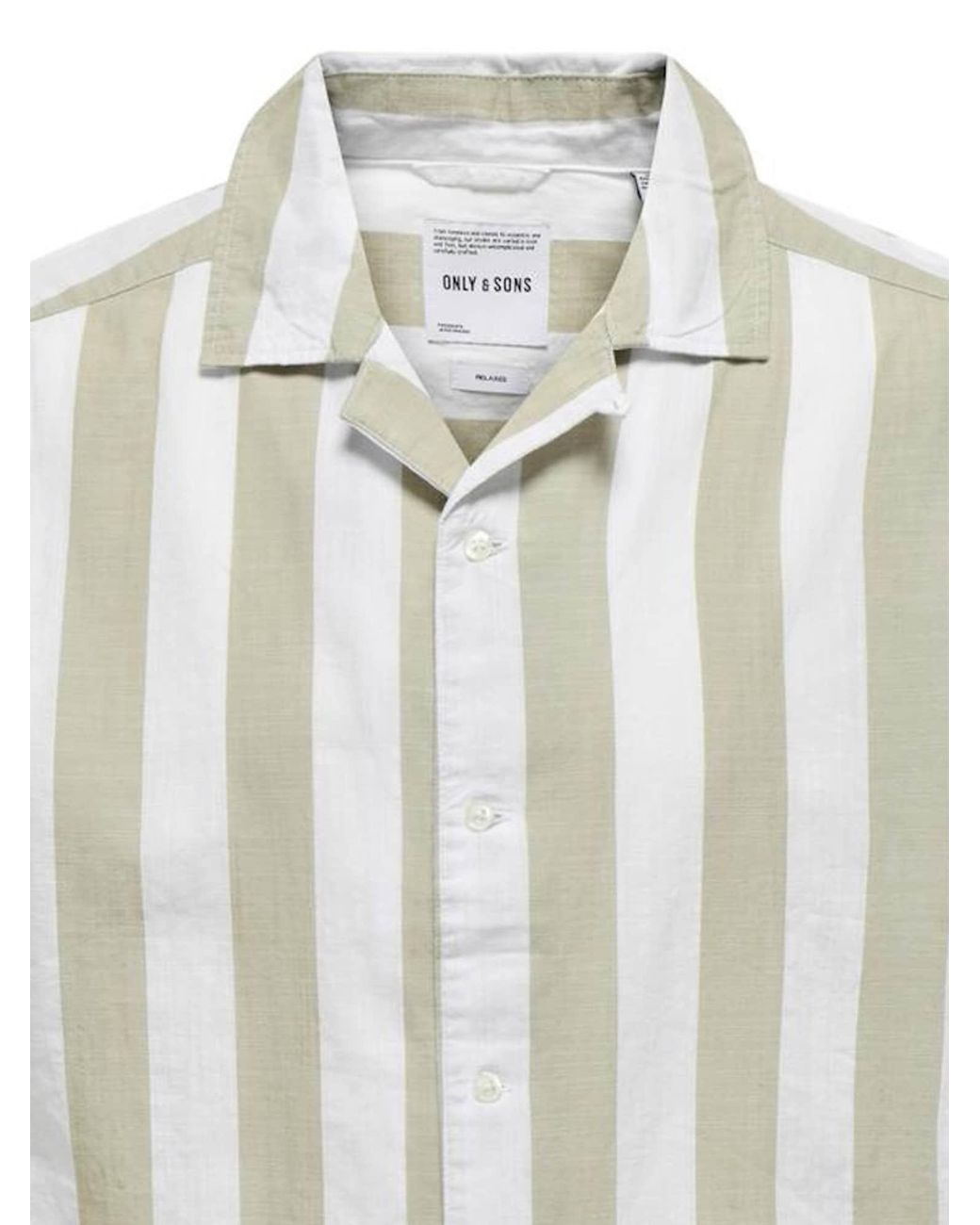 Only & Sons Kurzarmhemd Tes in White für Herren