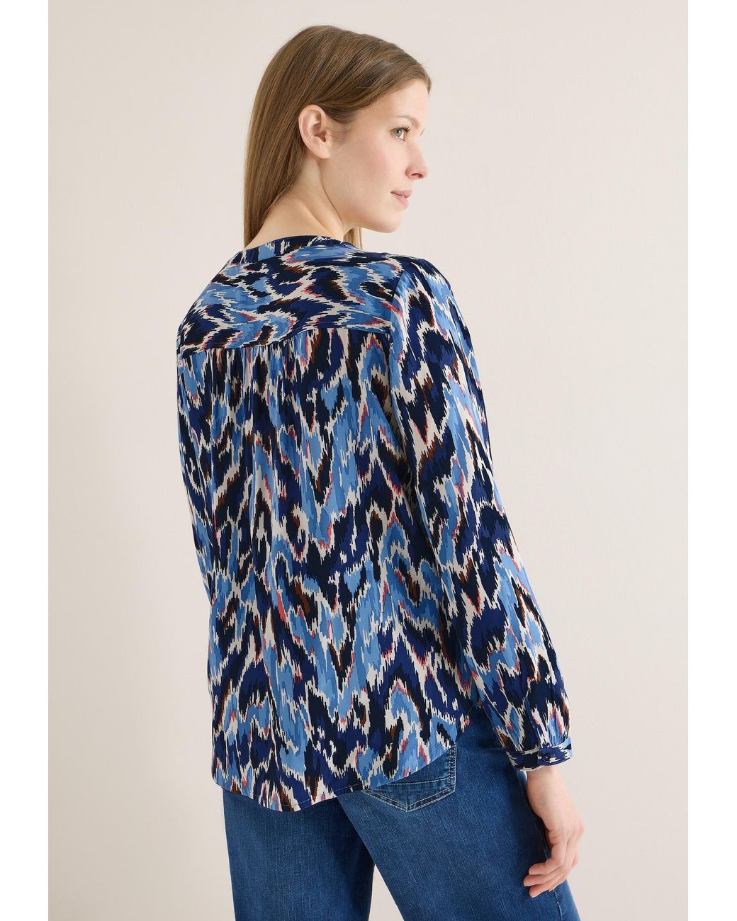 Cecil Blue Bluse