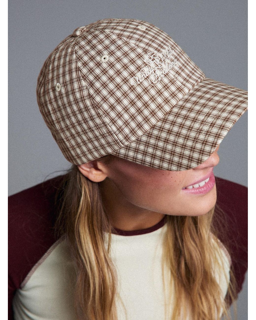 Bershka White Cap