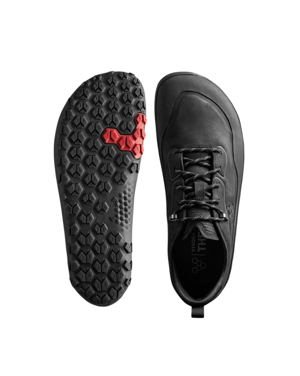 Vivobarefoot Halbschuh Tracker Leather in Black für Herren