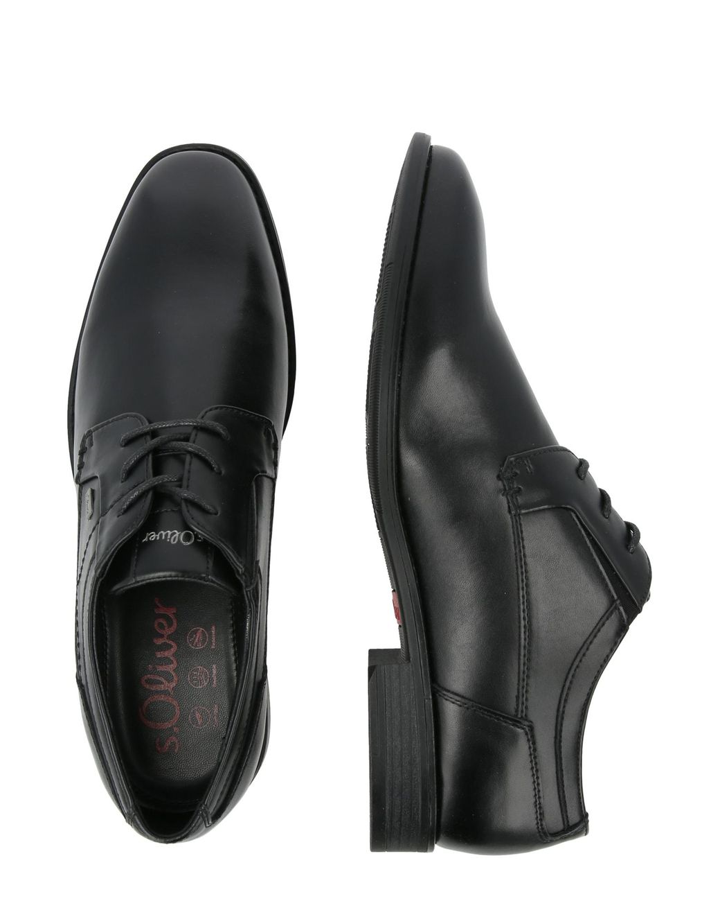 S.oliver Schnürschuh in Black für Herren