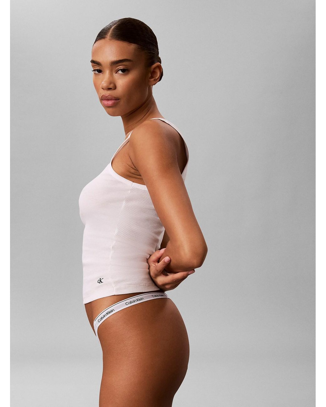 Calvin Klein White String