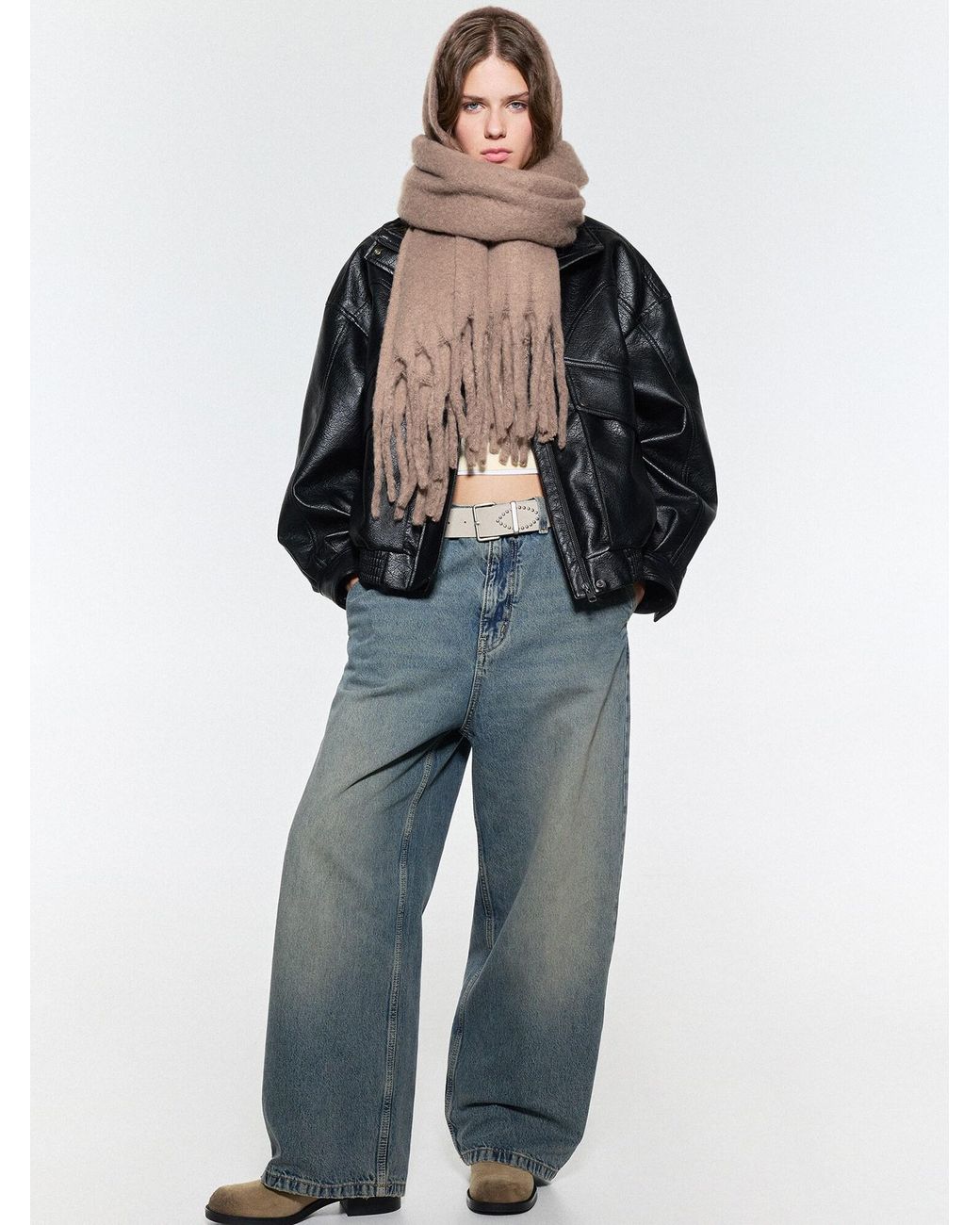 Pull&Bear Natural Schal