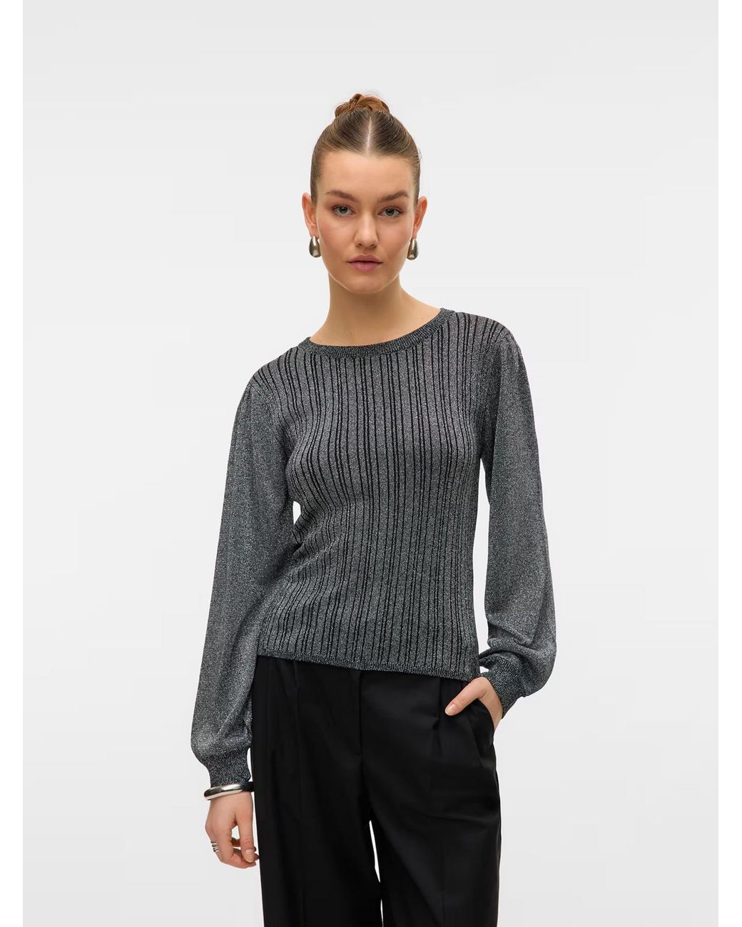 Vero Moda Gray Pullover Vmtalia