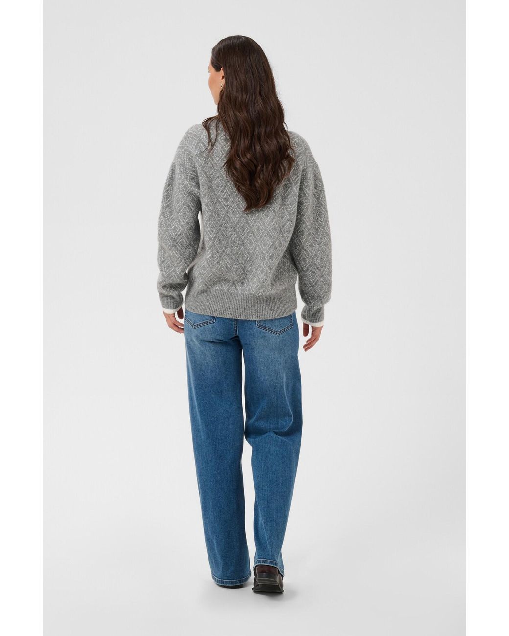 Kaffe Gray Pullover Sirens