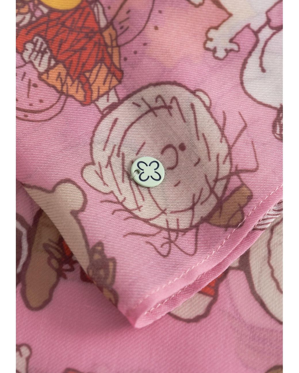 Codello Pink Schal Mit Peanuts-Muster