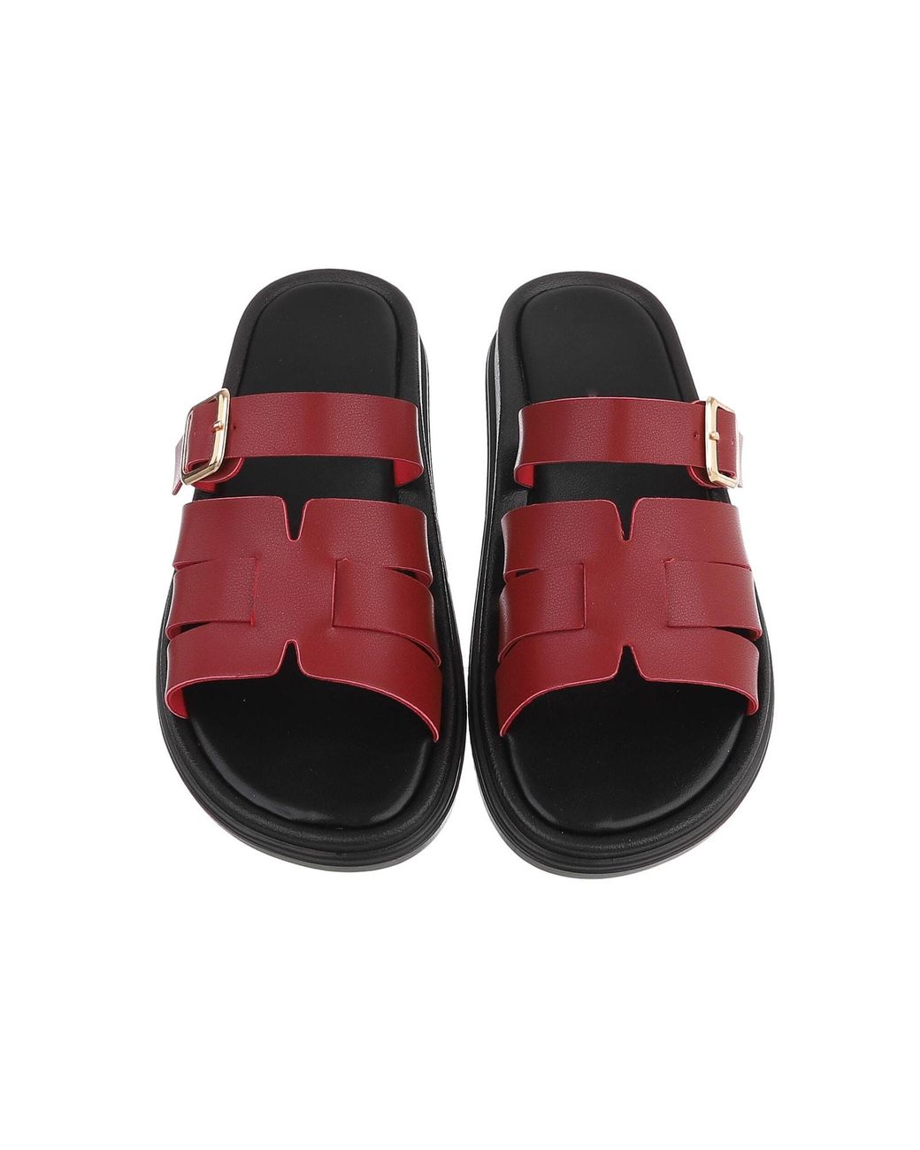 Ital-Design Red Pantolette