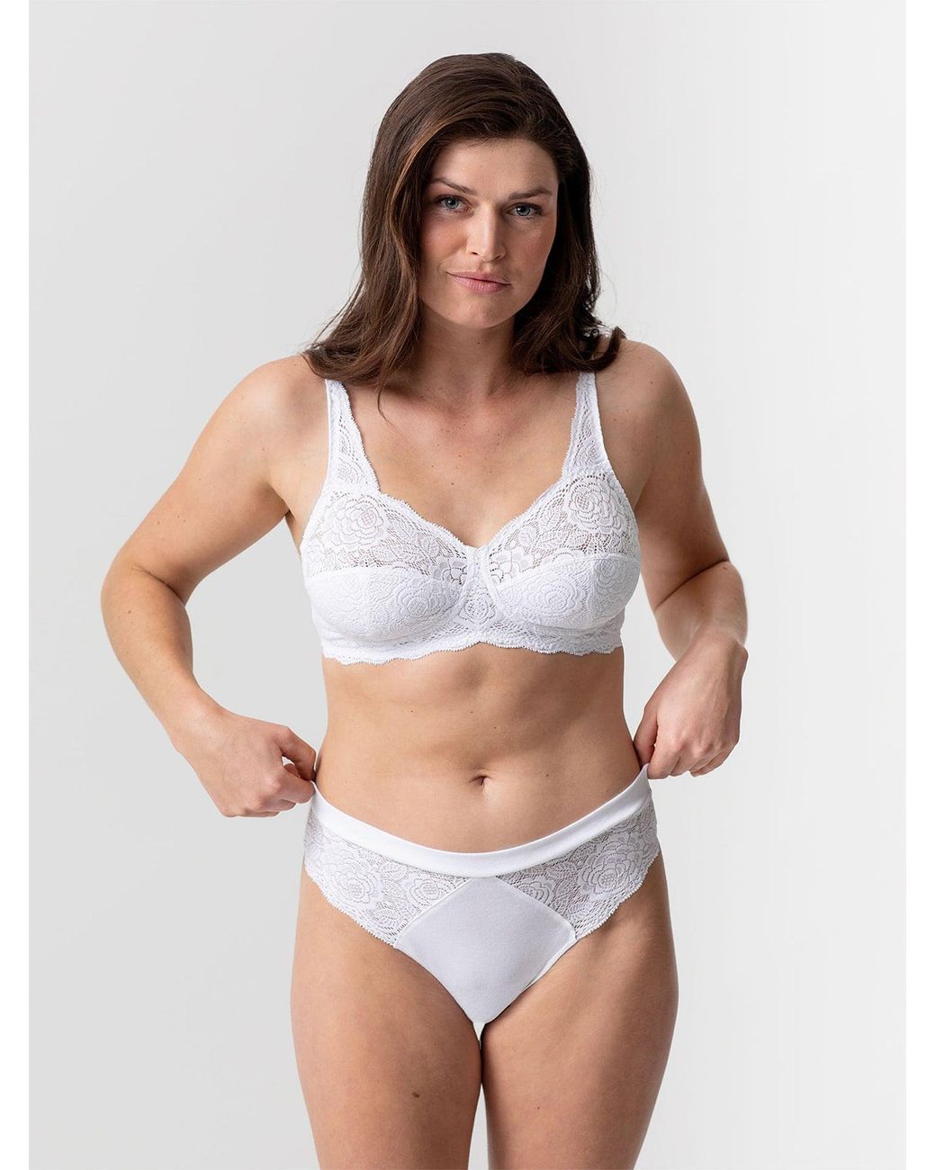 erlich textil White String Gertrud