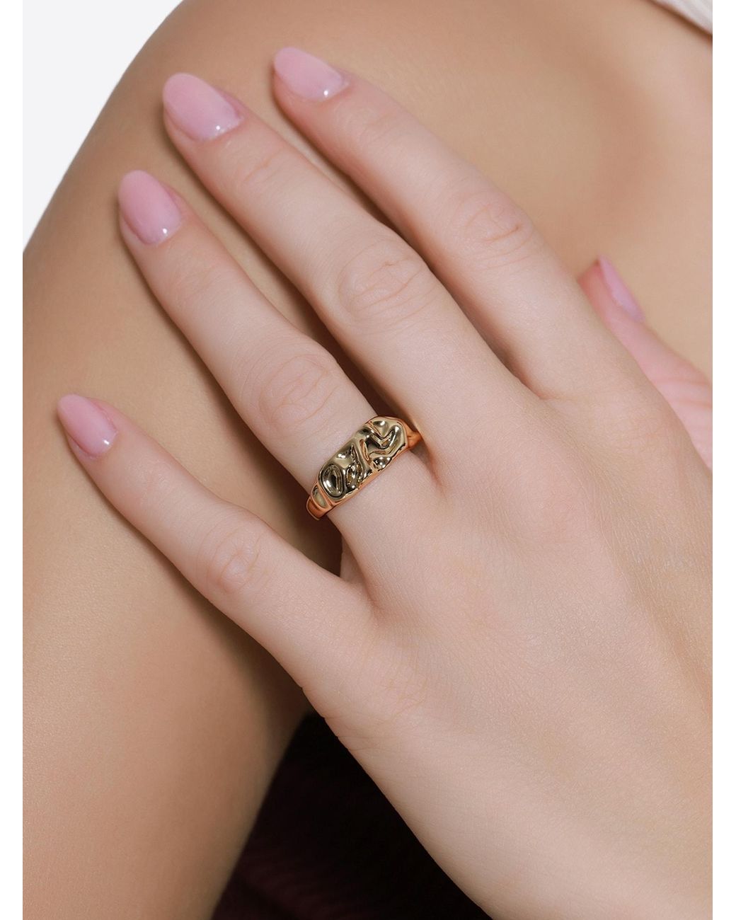 Heideman Metallic Ring Celeste