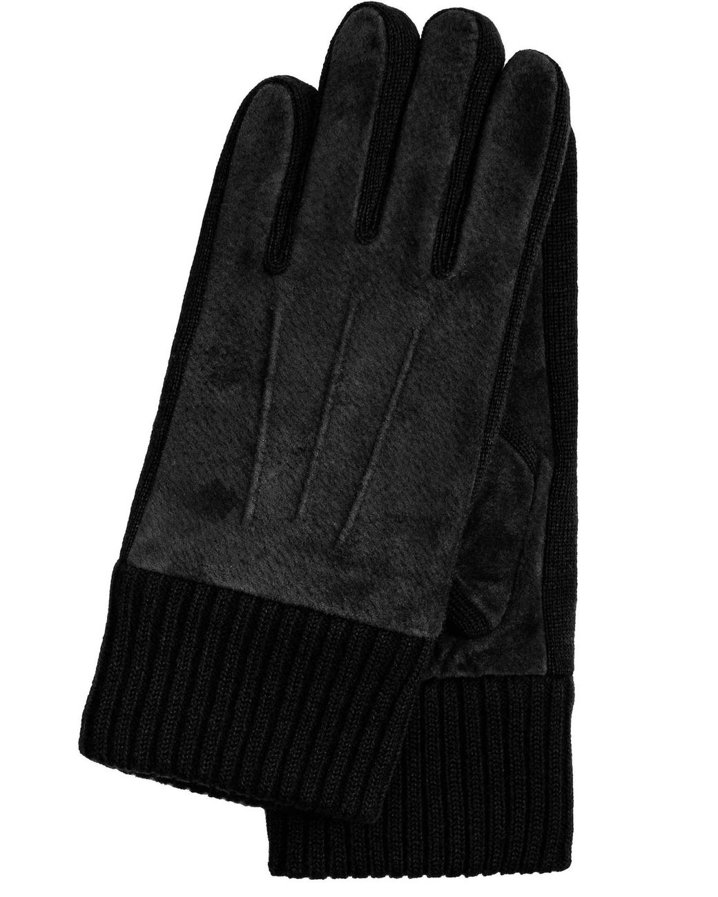 KESSLER Fingerhandschuhe in Black für Herren