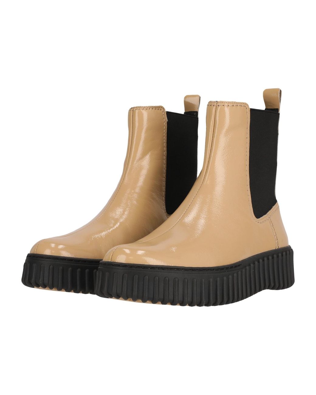 Clarks Black Chelsea-Boot Torhill Maple