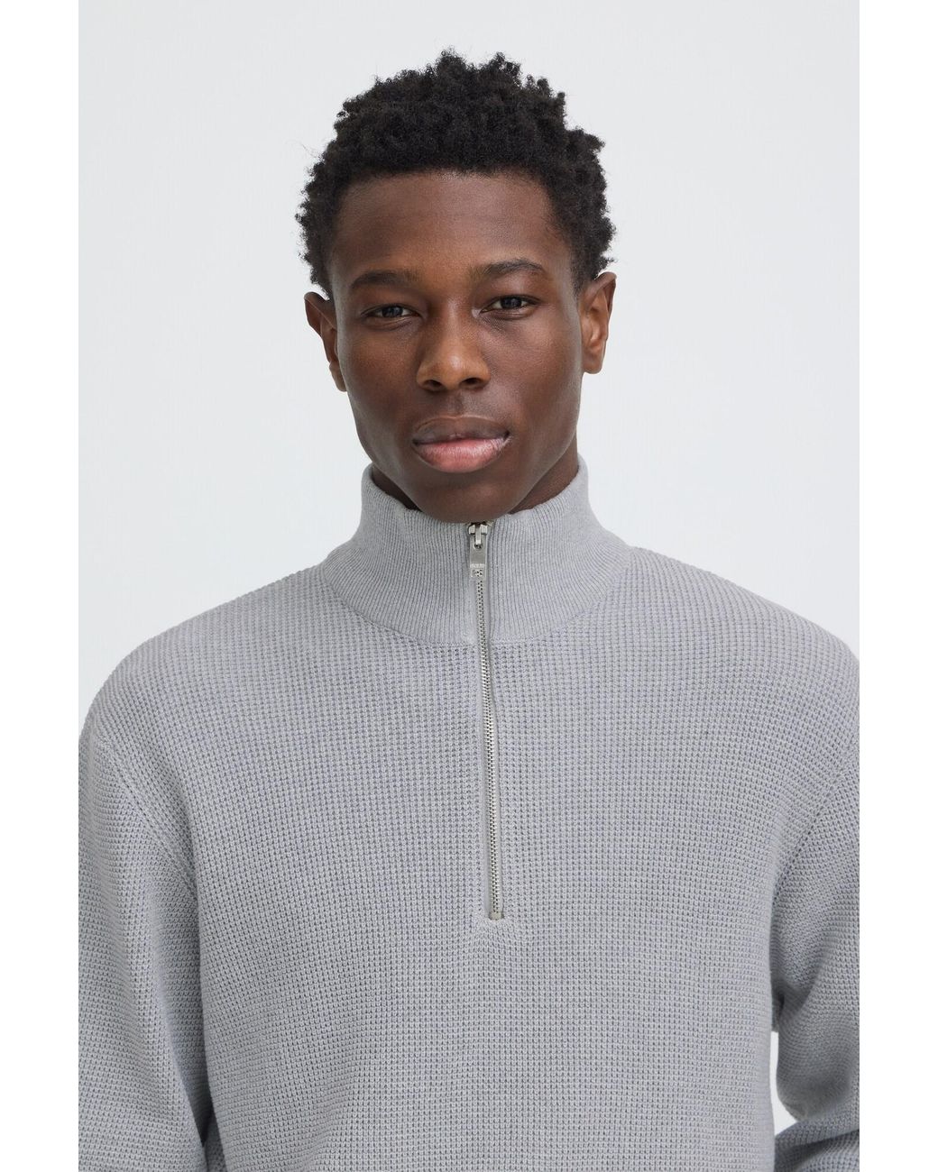 Solid Pullover Sdvian in Gray für Herren