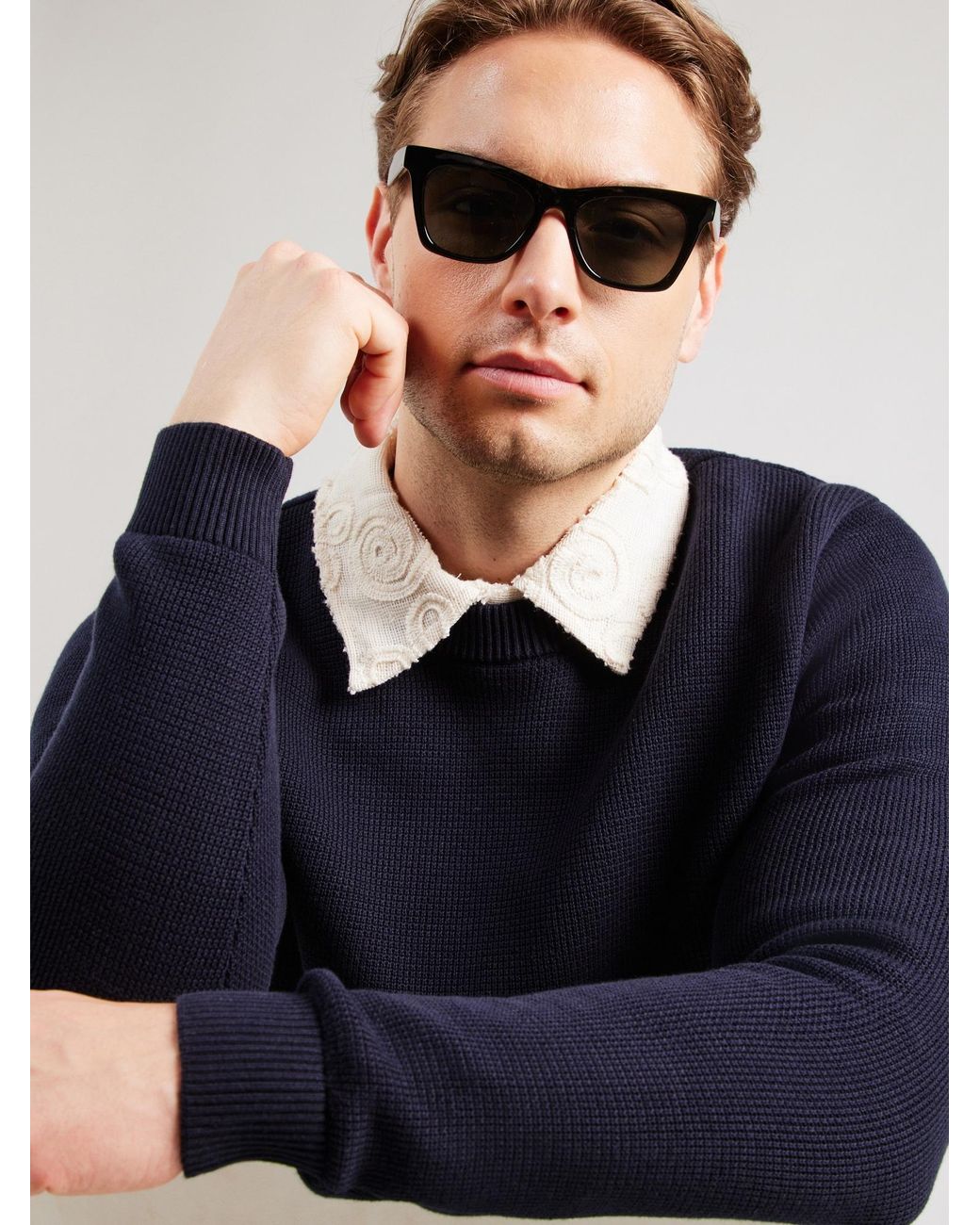 SELECTED Pullover Slhdane in Blue für Herren