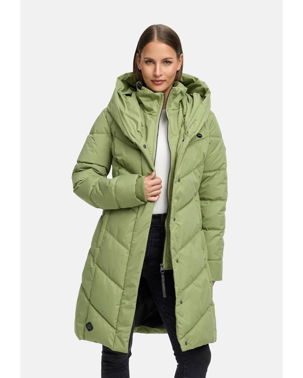 Ragwear Green Mantel Natalka