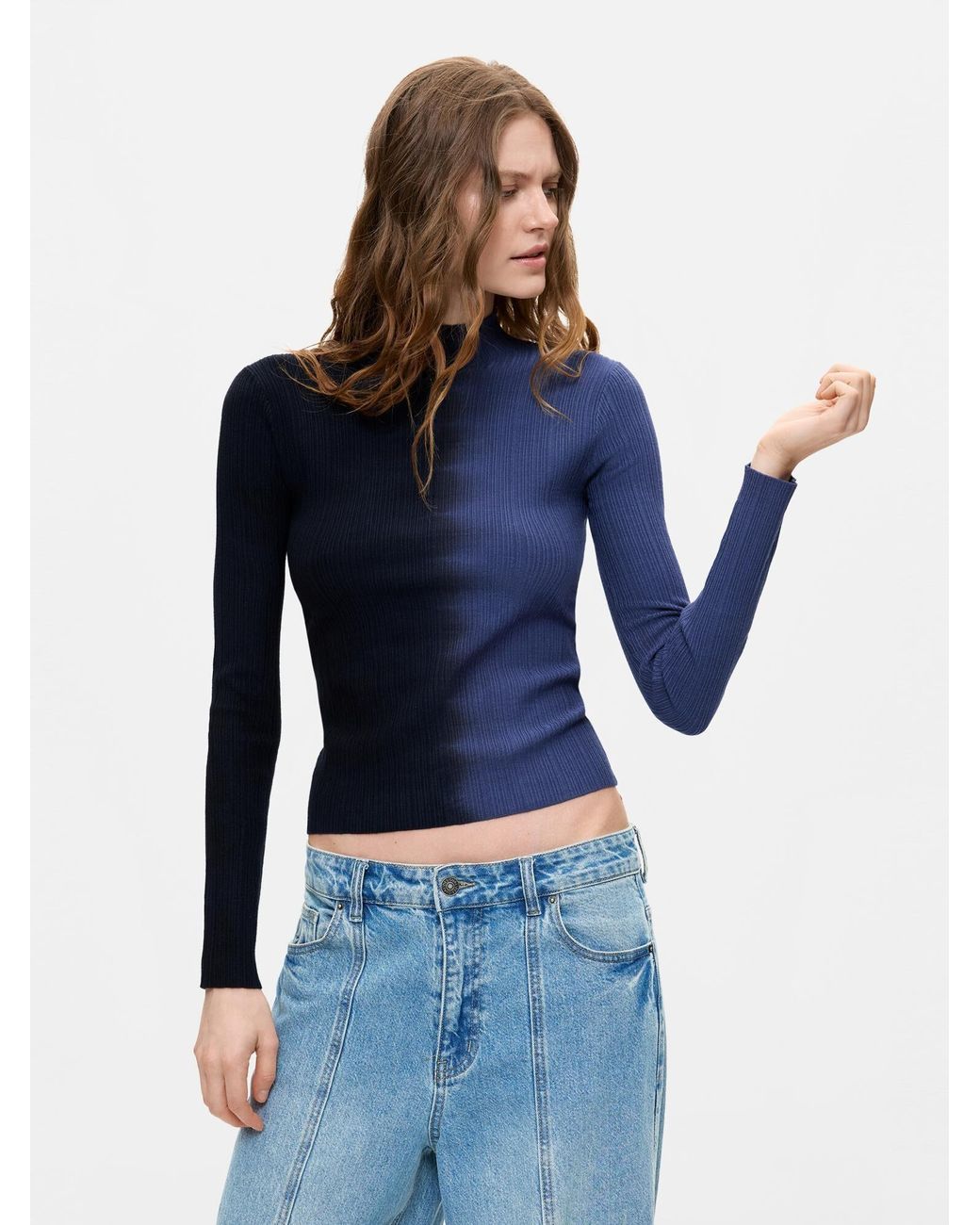Desigual Blue Pullover