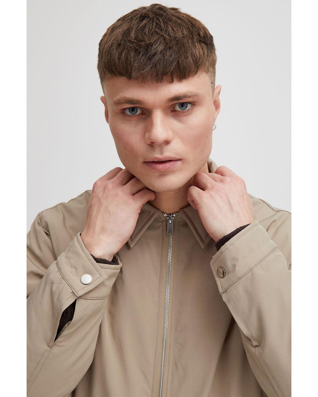Solid Übergangsjacke Gore in Natural für Herren