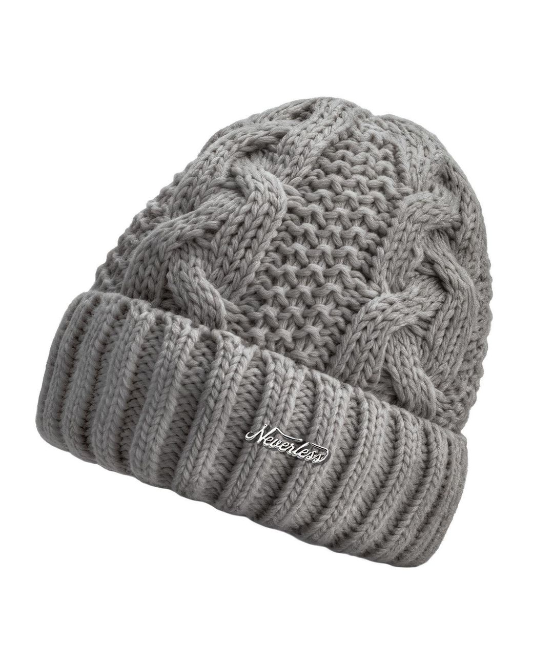 Neverless Gray Mütze Model 36937