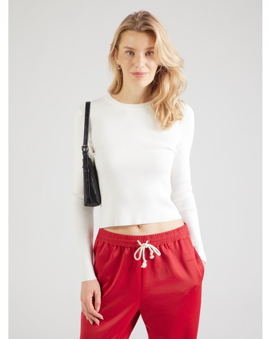 Numph White Pullover Shelba