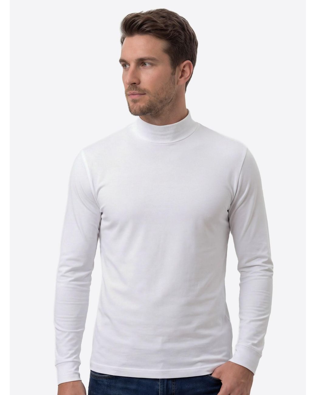 RAGMAN Shirt Basic in Blue für Herren