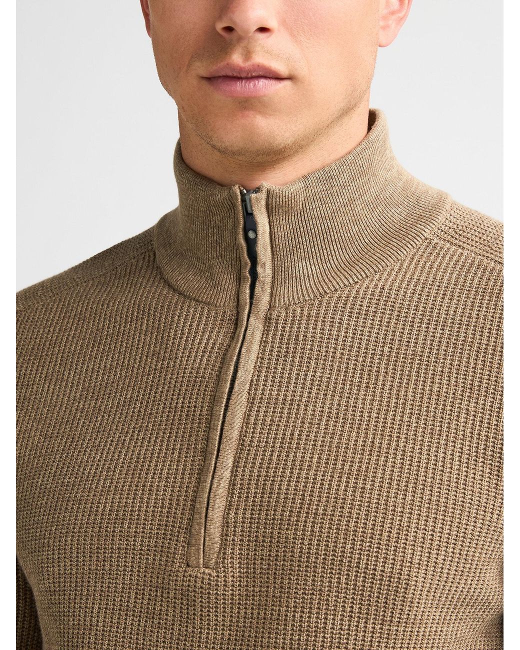 Petrol Industries Pullover in Natural für Herren