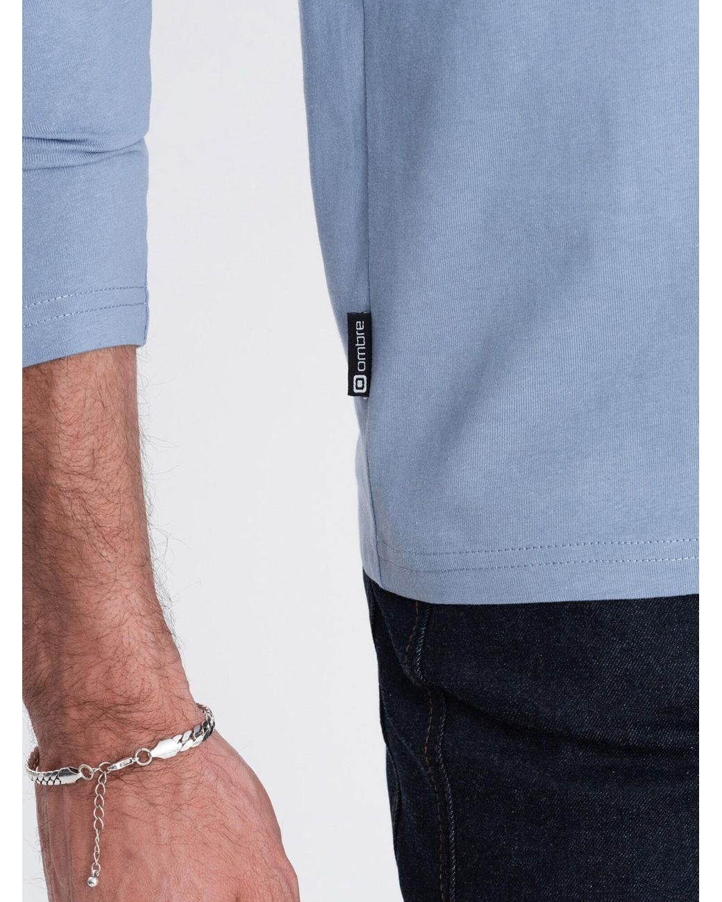 Ombre Pullover in Blue für Herren