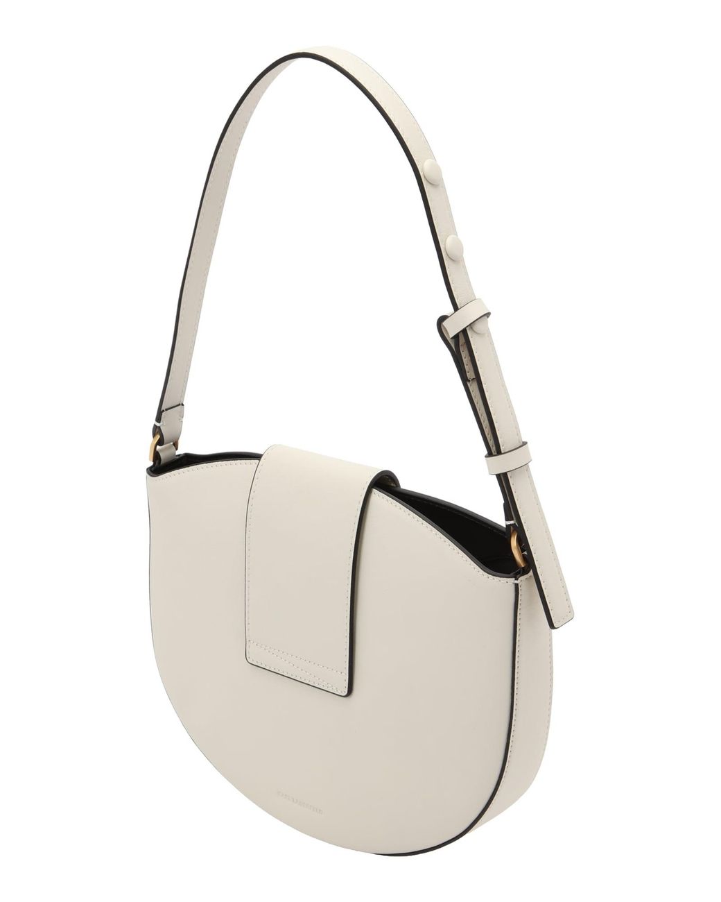 Karl Lagerfeld White Schultertasche