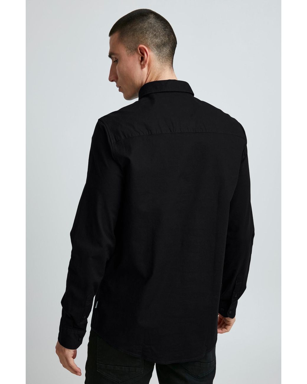 Solid Hemd Val in Black für Herren