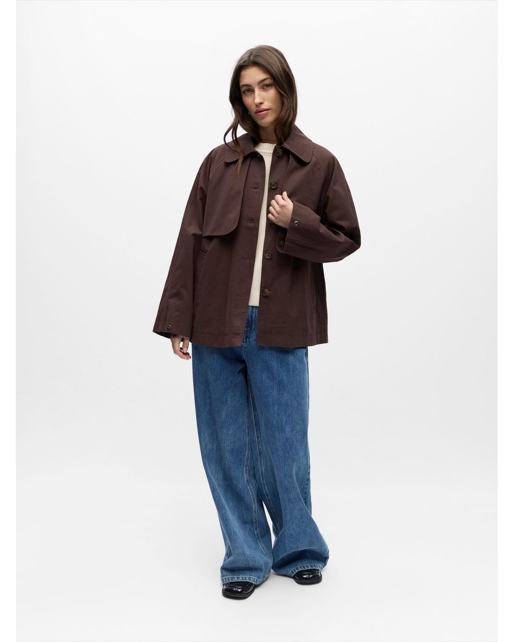 Object Brown Jacke Objpaula