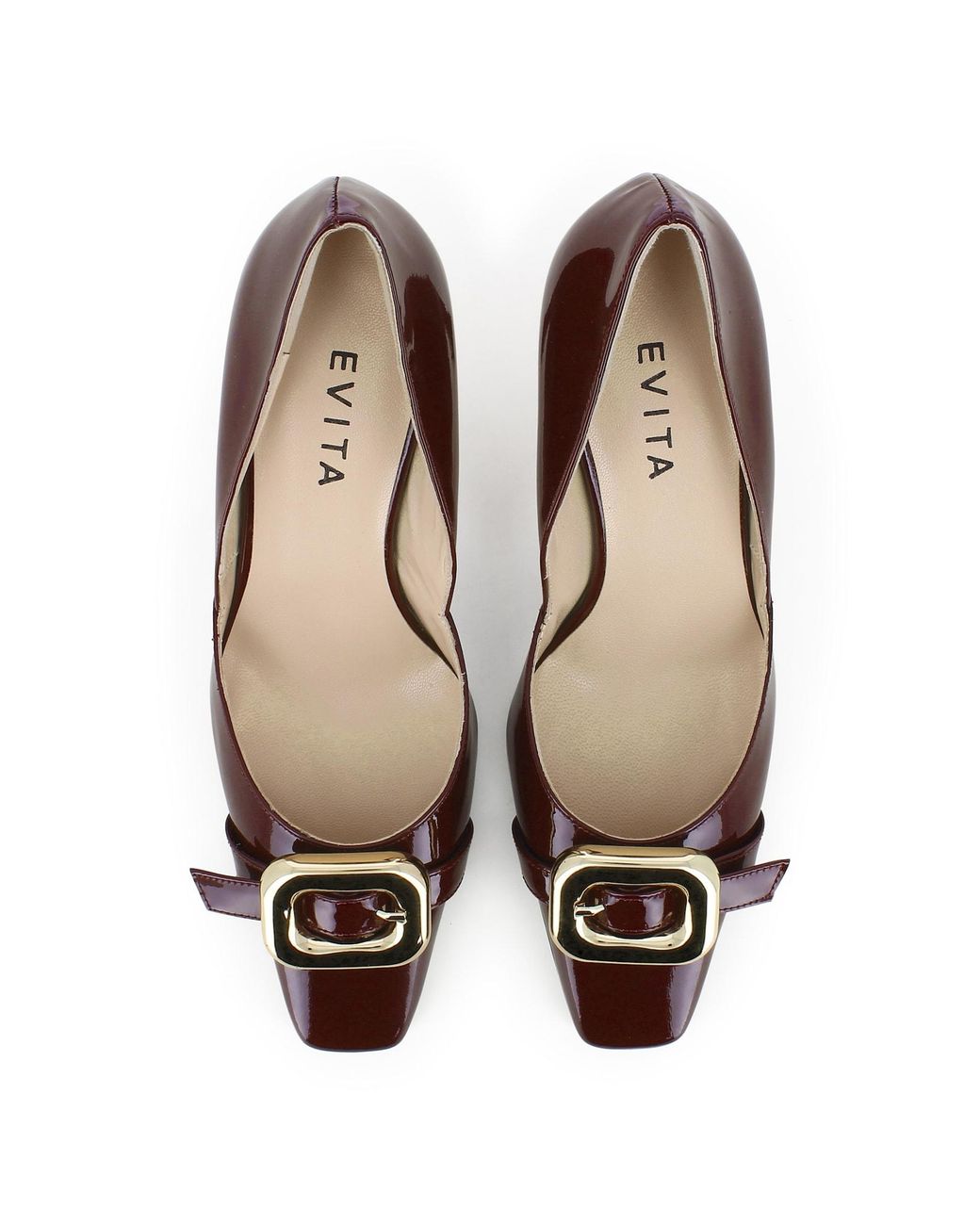 Evita Brown Pumps Carmela
