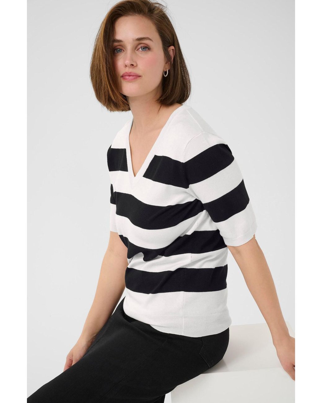 Kaffe Black Pullover Kalizza